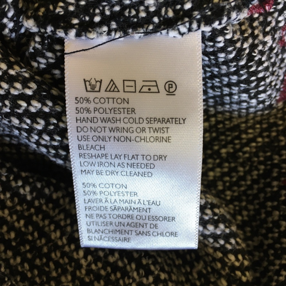 UO Ecote Sz S Embroidered gray pullover sweater - Picture 3 of 11